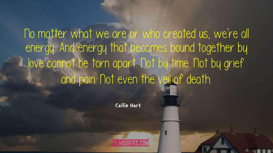 Callie Hart Quotes: No matter what we are