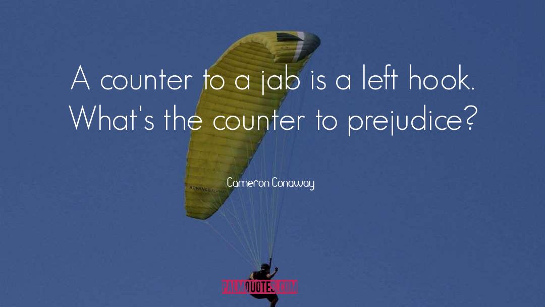 Cameron Conaway Quotes: A counter to a jab