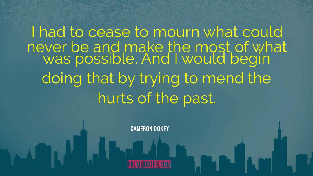 Cameron Dokey Quotes: I had to cease to