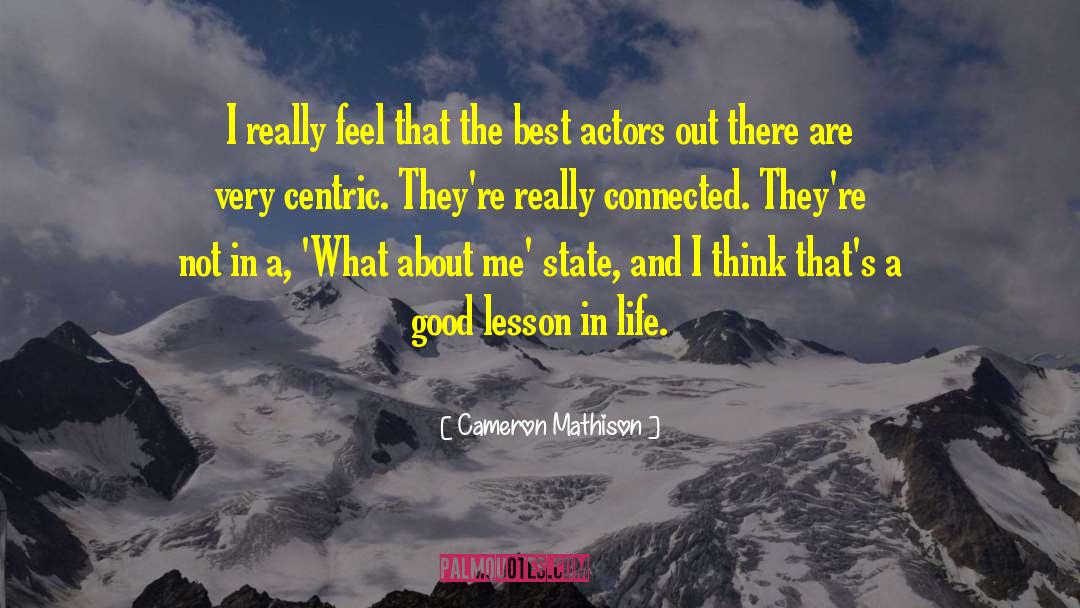 Cameron Mathison Quotes: I really feel that the