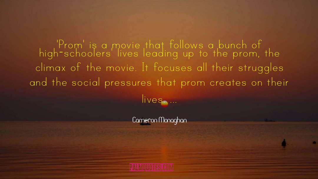 Cameron Monaghan Quotes: 'Prom' is a movie that