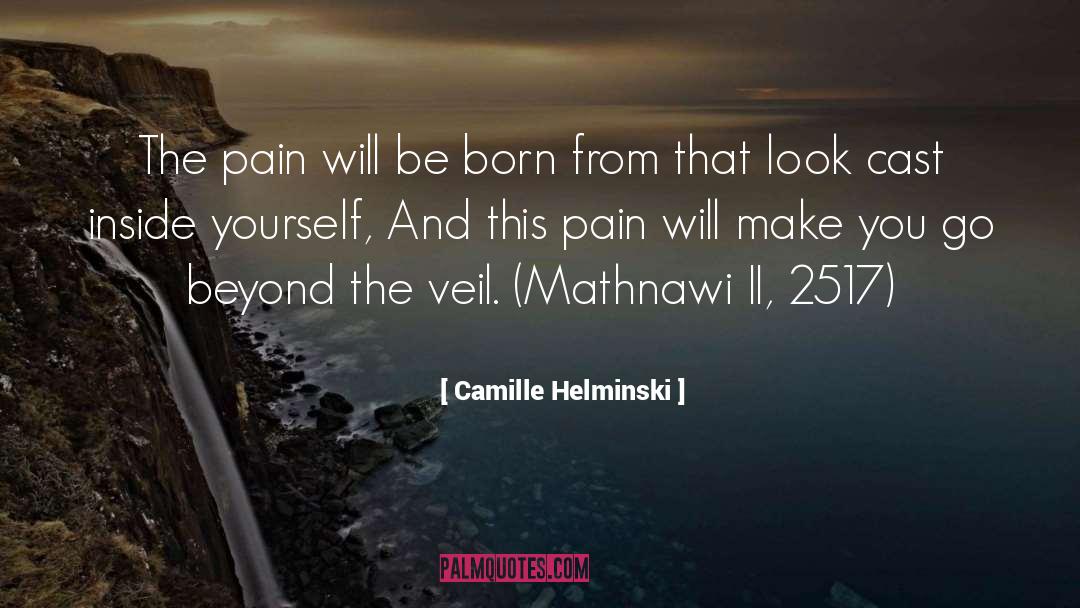 Camille Helminski Quotes: The pain will be born
