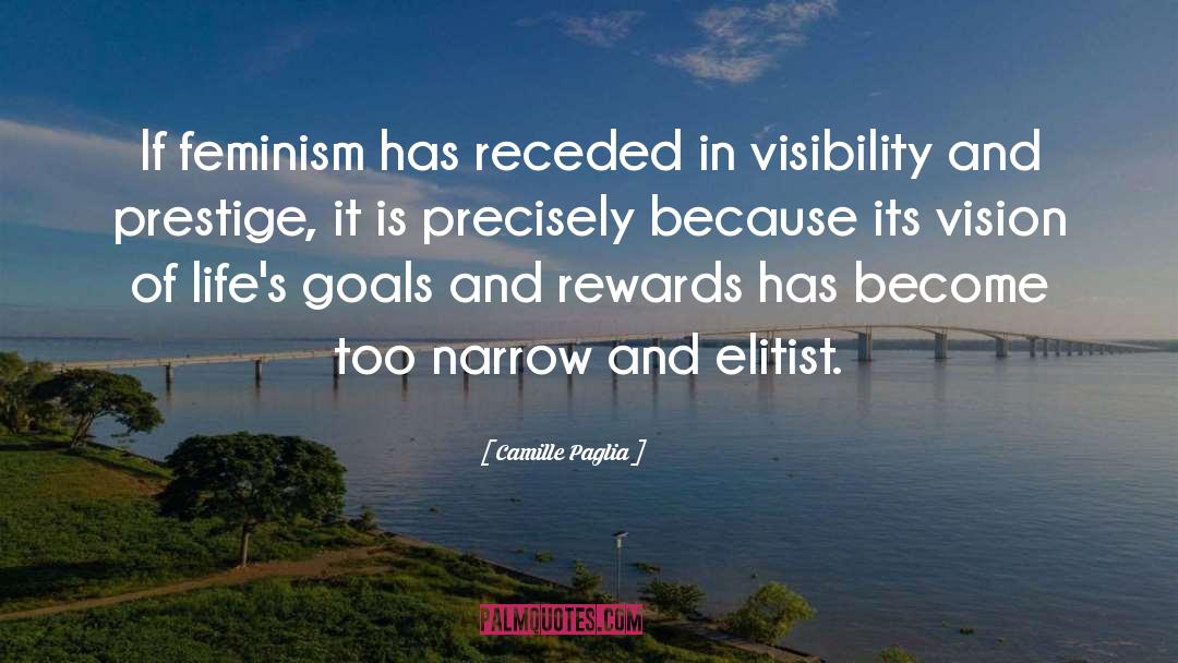 Camille Paglia Quotes: If feminism has receded in