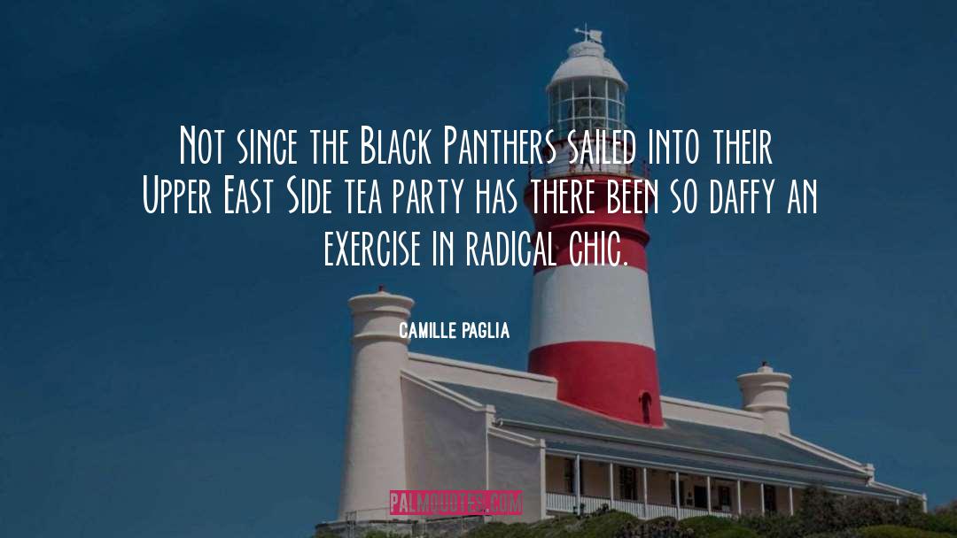 Camille Paglia Quotes: Not since the Black Panthers