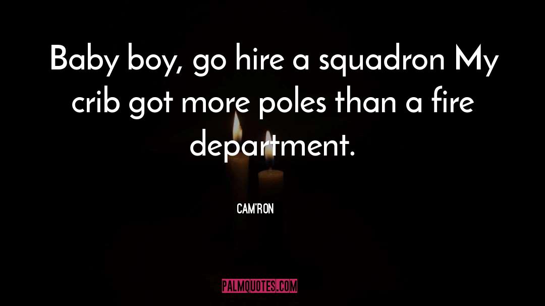 Cam'ron Quotes: Baby boy, go hire a