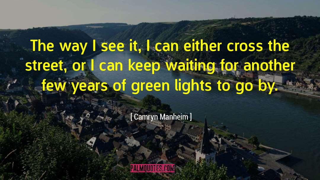 Camryn Manheim Quotes: The way I see it,