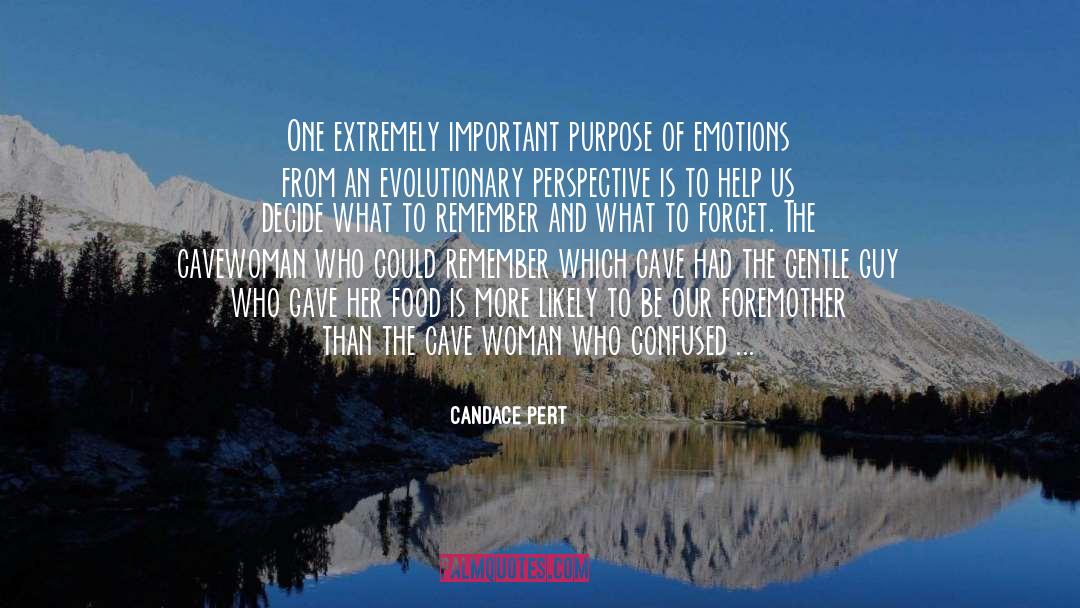 Candace Pert Quotes: One extremely important purpose of