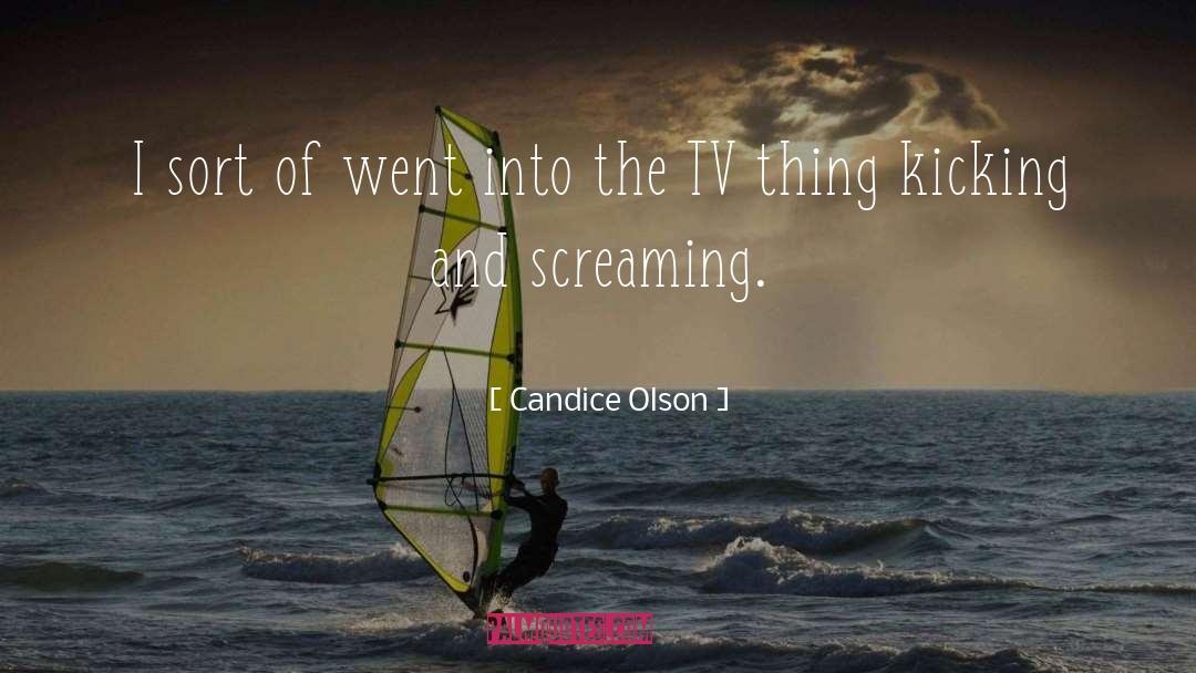 Candice Olson Quotes: I sort of went into