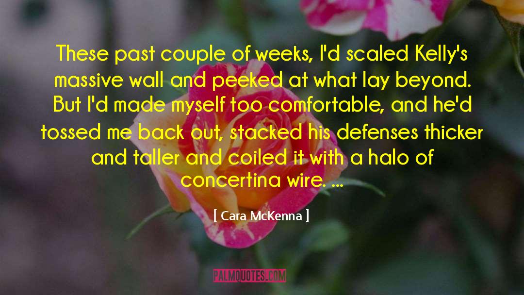 Cara McKenna Quotes: These past couple of weeks,