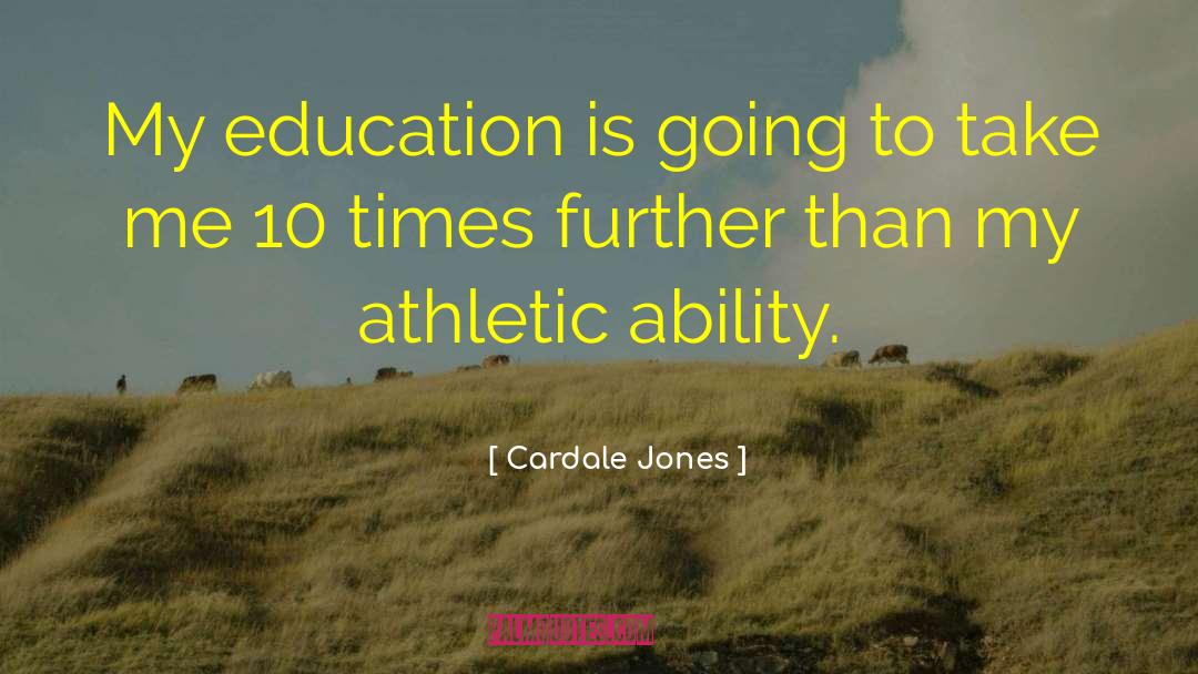 Cardale Jones Quotes: My education is going to