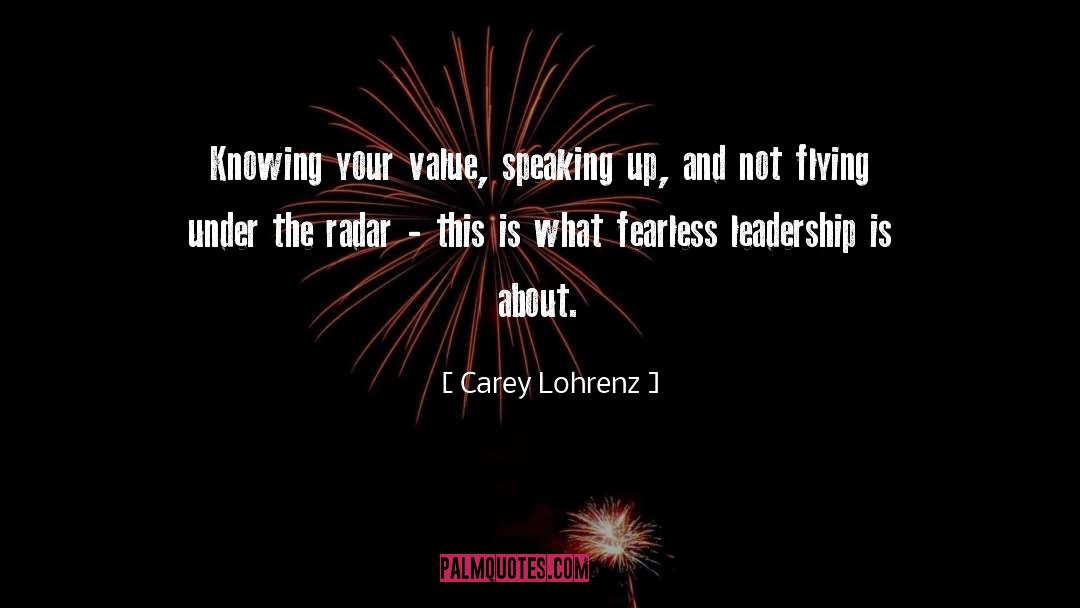 Carey Lohrenz Quotes: Knowing your value, speaking up,