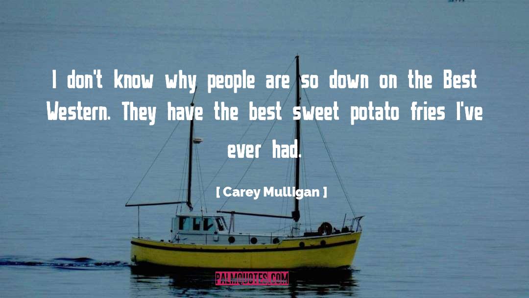 Carey Mulligan Quotes: I don't know why people