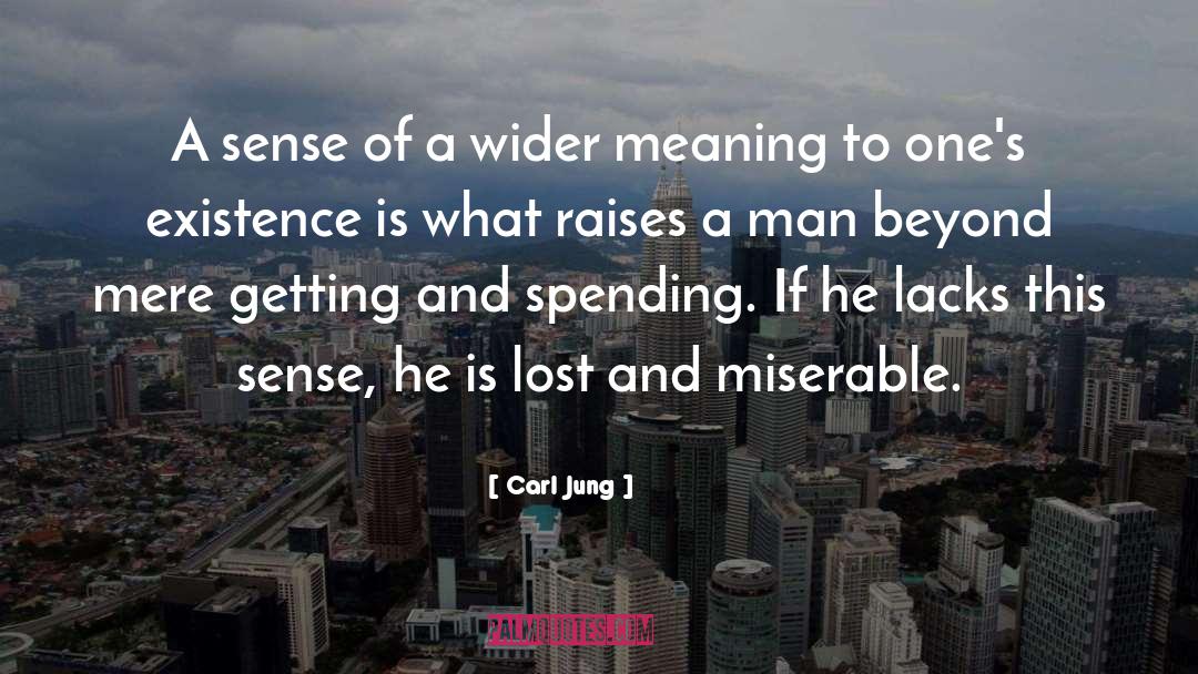 Carl Jung Quotes: A sense of a wider