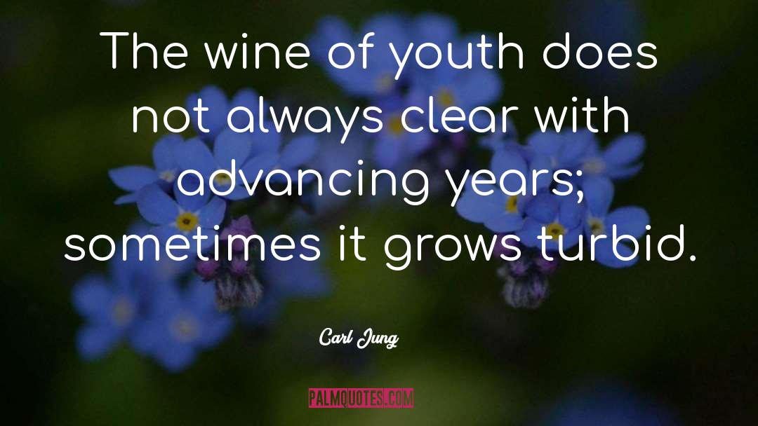 Carl Jung Quotes: The wine of youth does