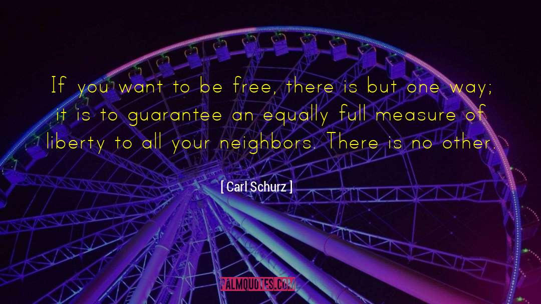 Carl Schurz Quotes: If you want to be
