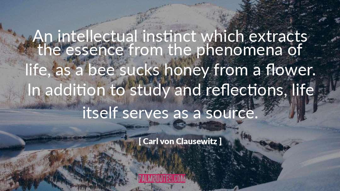 Carl Von Clausewitz Quotes: An intellectual instinct which extracts