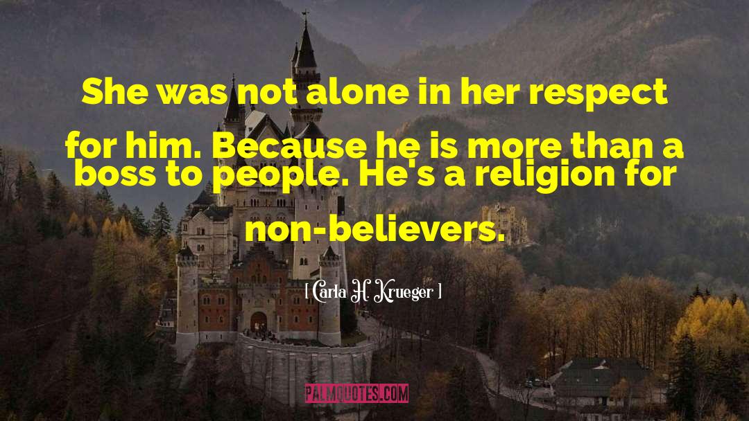 Carla H. Krueger Quotes: She was not alone in