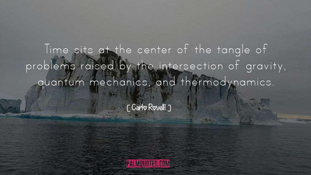 Carlo Rovelli Quotes: Time sits at the center