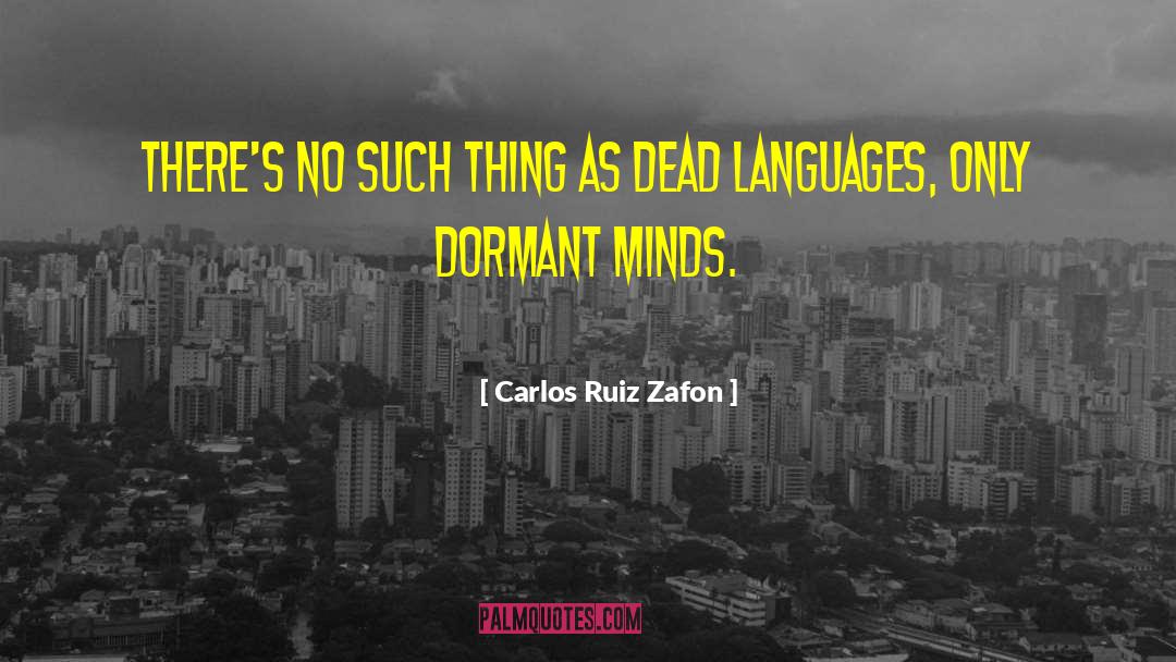 Carlos Ruiz Zafon Quotes: There's no such thing as