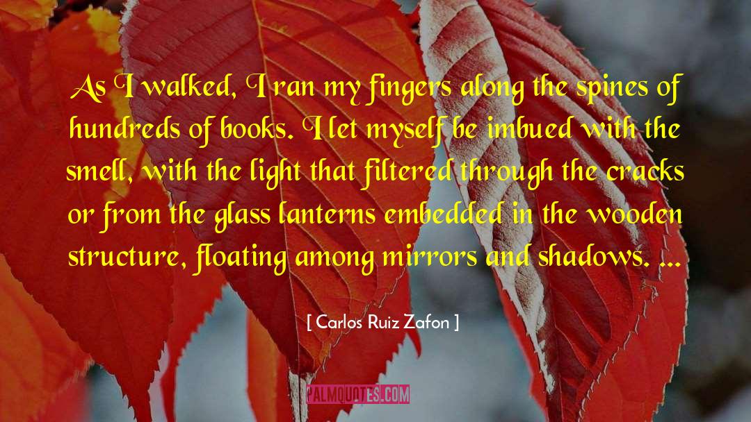 Carlos Ruiz Zafon Quotes: As I walked, I ran