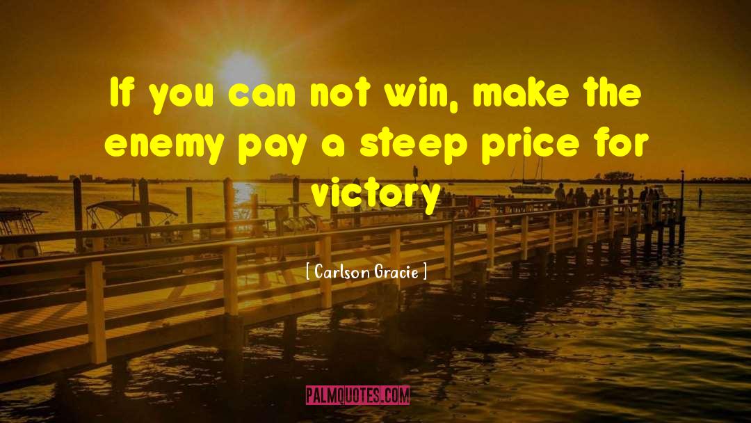 Carlson Gracie Quotes: If you can not win,