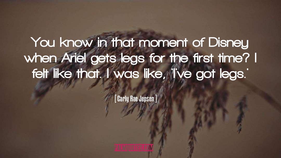 Carly Rae Jepsen Quotes: You know in that moment