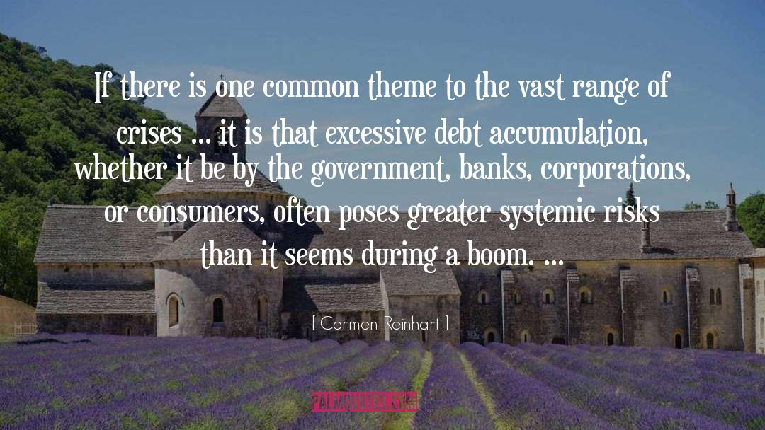 Carmen Reinhart Quotes: If there is one common