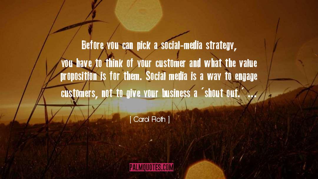 Carol Roth Quotes: Before you can pick a