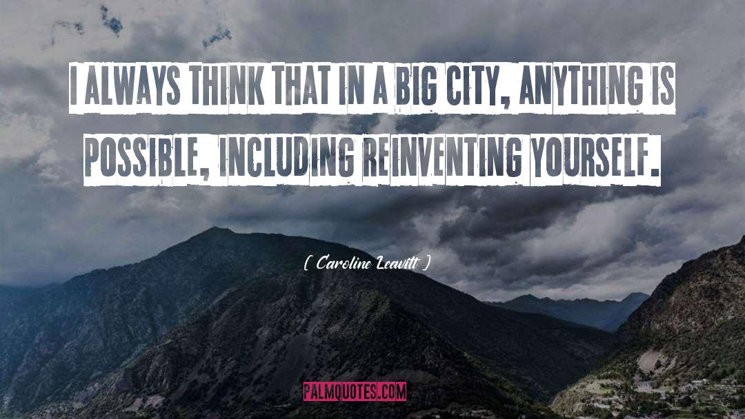 Caroline Leavitt Quotes: I always think that in