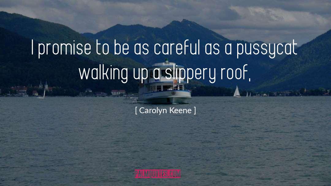 Carolyn Keene Quotes: I promise to be as