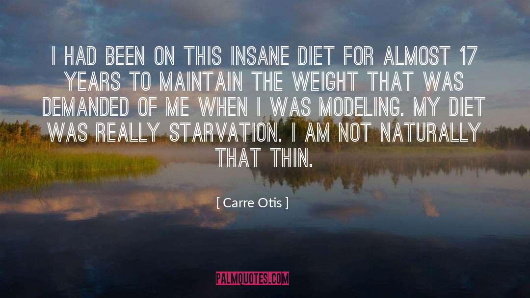 Carre Otis Quotes: I had been on this