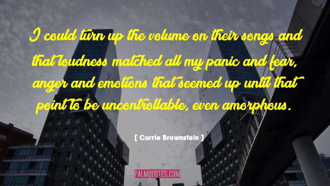 Carrie Brownstein Quotes: I could turn up the