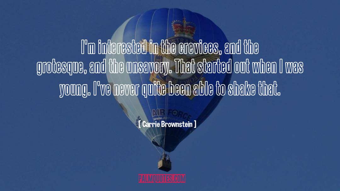 Carrie Brownstein Quotes: I'm interested in the crevices,