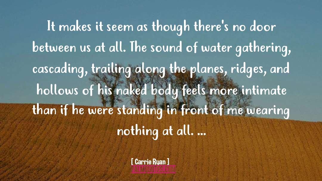 Carrie Ryan Quotes: It makes it seem as