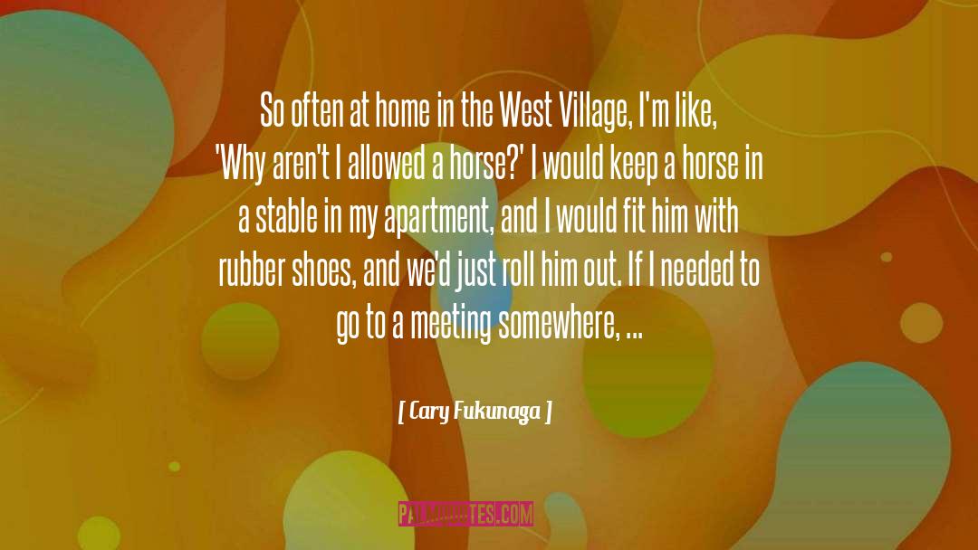Cary Fukunaga Quotes: So often at home in