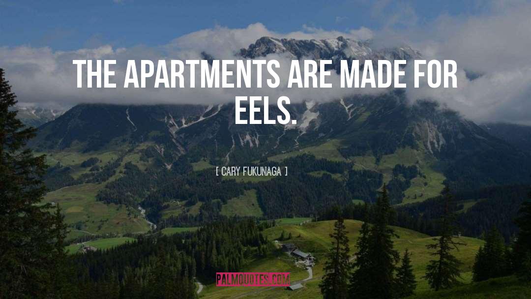 Cary Fukunaga Quotes: The apartments are made for