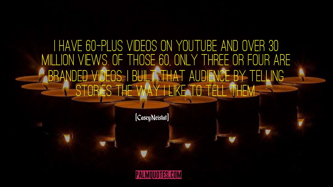 Casey Neistat Quotes: I have 60-plus videos on