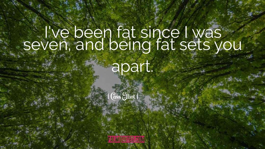 Cass Elliot Quotes: I've been fat since I