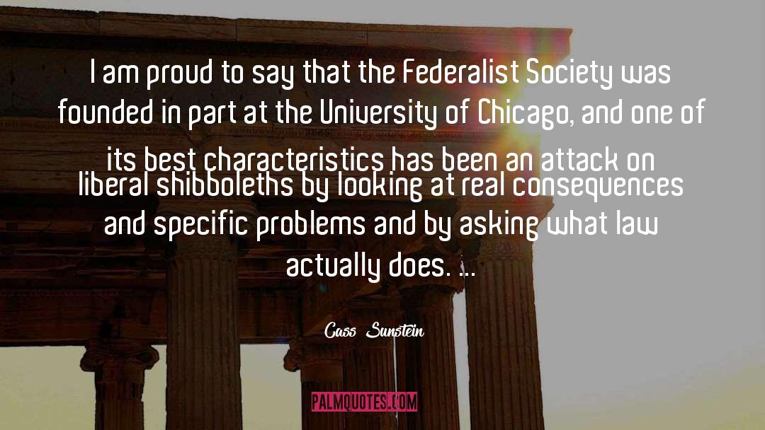 Cass Sunstein Quotes: I am proud to say
