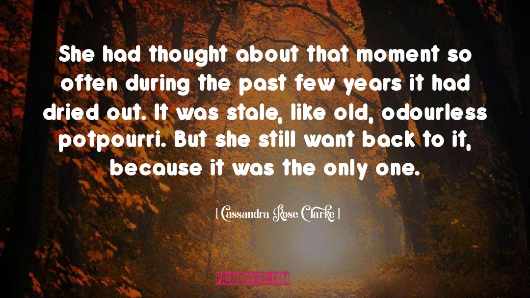 Cassandra Rose Clarke Quotes: She had thought about that