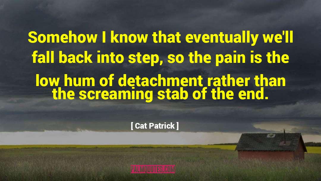 Cat Patrick Quotes: Somehow I know that eventually
