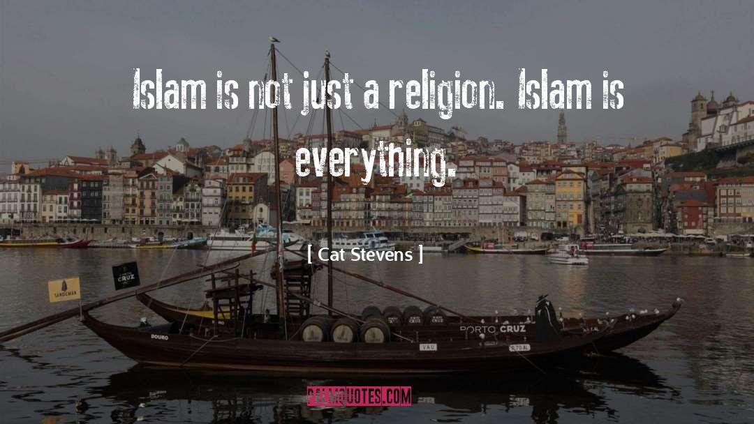Cat Stevens Quotes: Islam is not just a