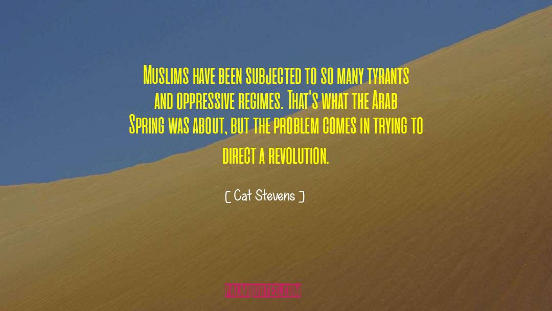 Cat Stevens Quotes: Muslims have been subjected to