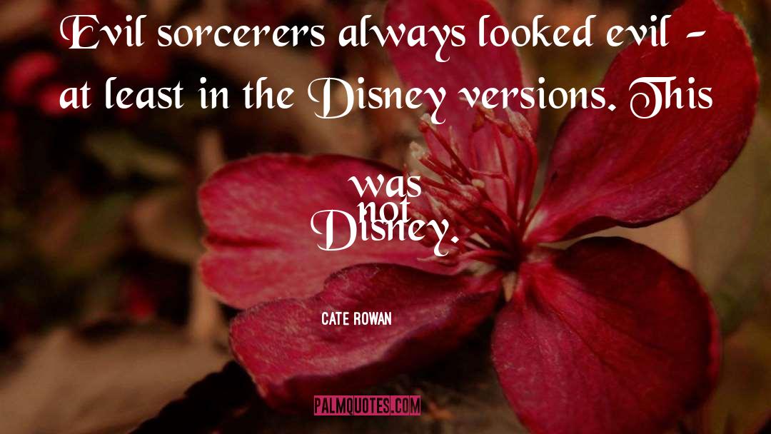 Cate Rowan Quotes: Evil sorcerers always looked evil