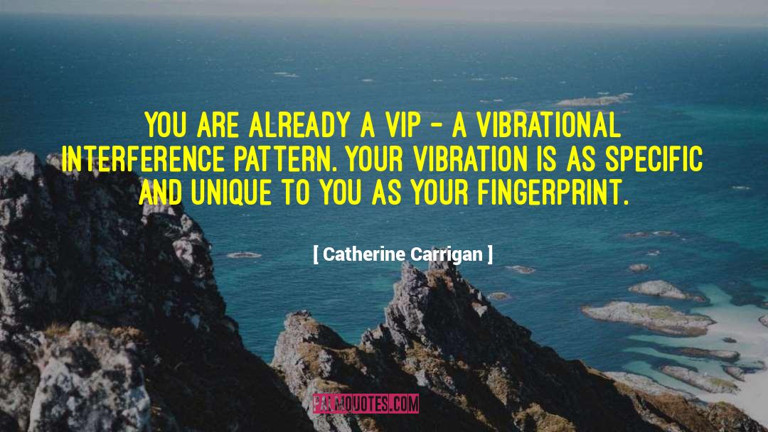 Catherine Carrigan Quotes: You are already a VIP