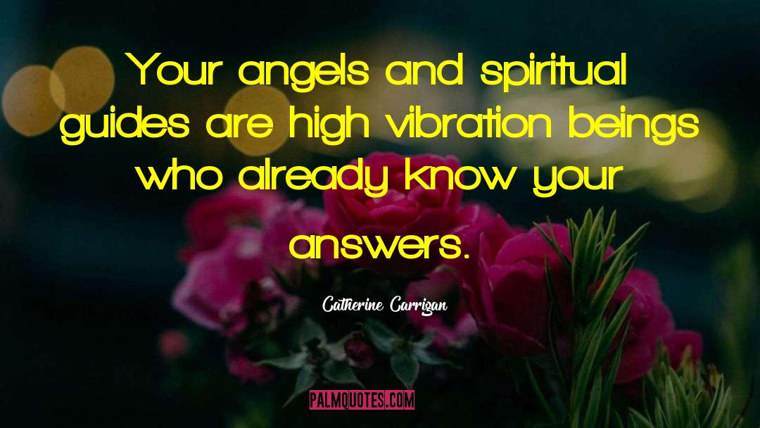 Catherine Carrigan Quotes: Your angels and spiritual guides