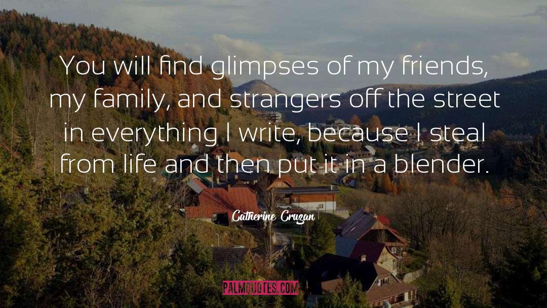 Catherine Cruzan Quotes: You will find glimpses of