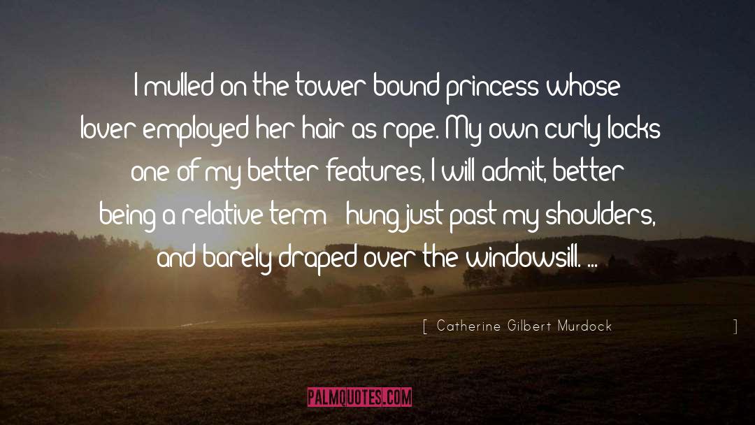 Catherine Gilbert Murdock Quotes: I mulled on the tower-bound