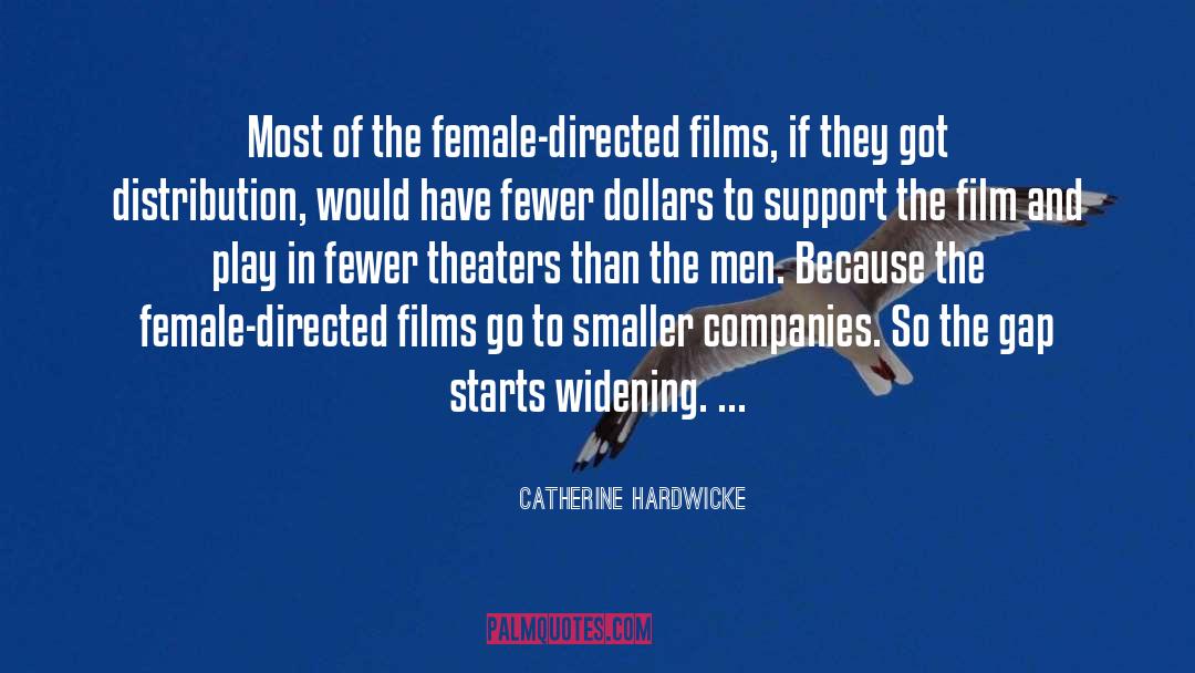 Catherine Hardwicke Quotes: Most of the female-directed films,