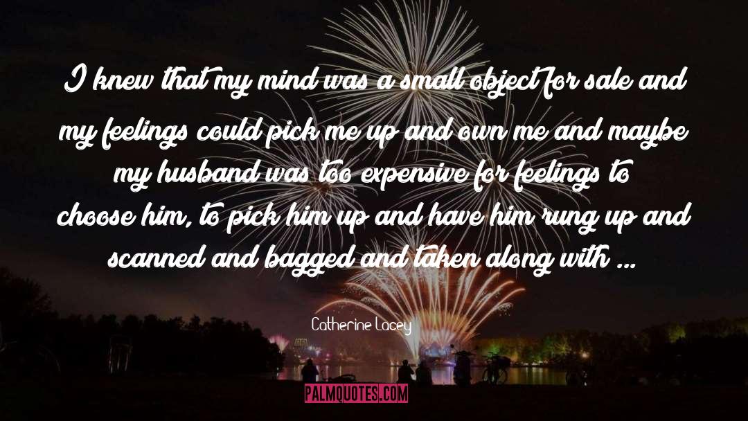 Catherine Lacey Quotes: I knew that my mind